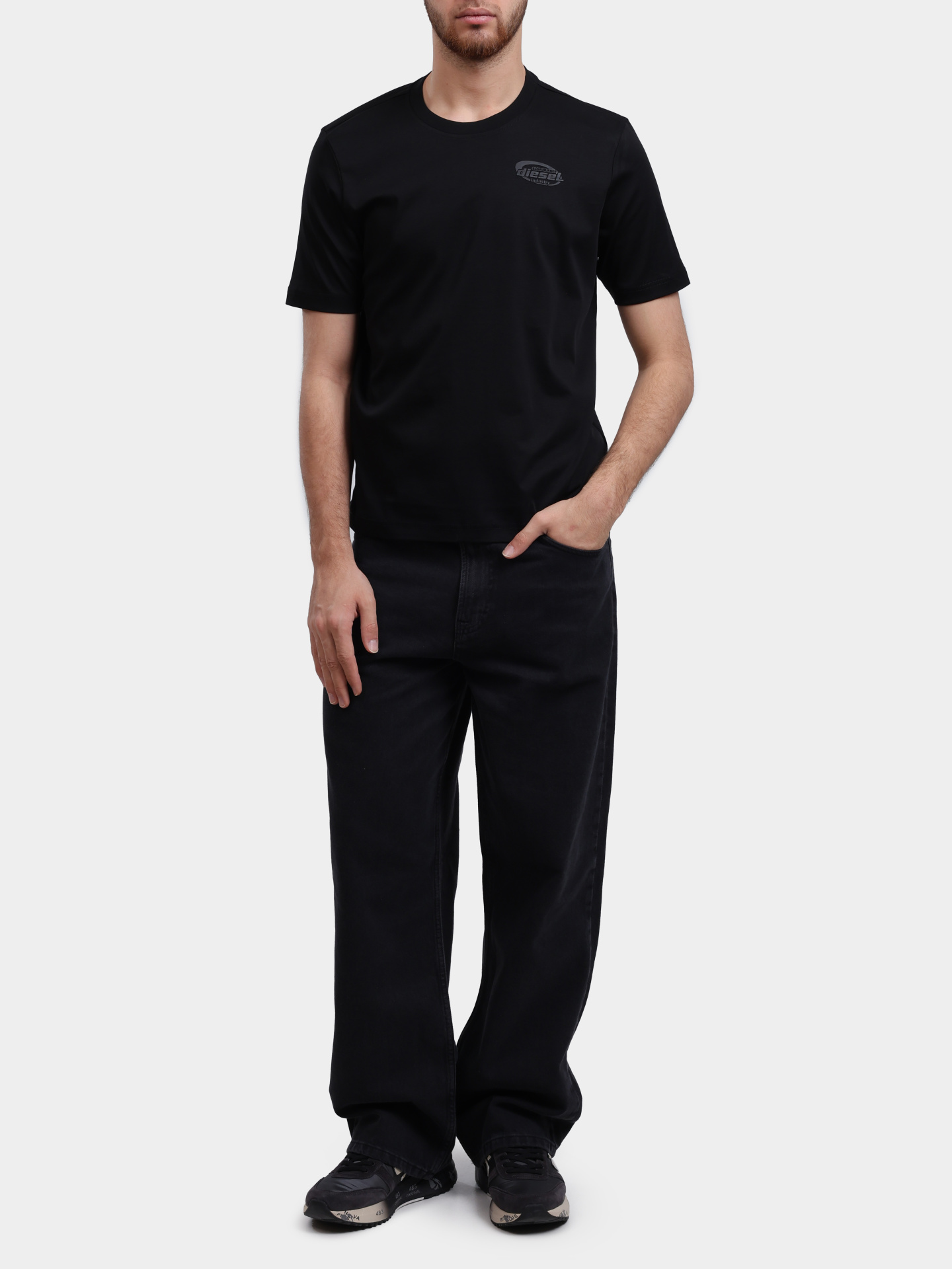 Футболка Diesel A164320SKAF9XX хлопковая мужская — купить в интернет-магазине Verdistore