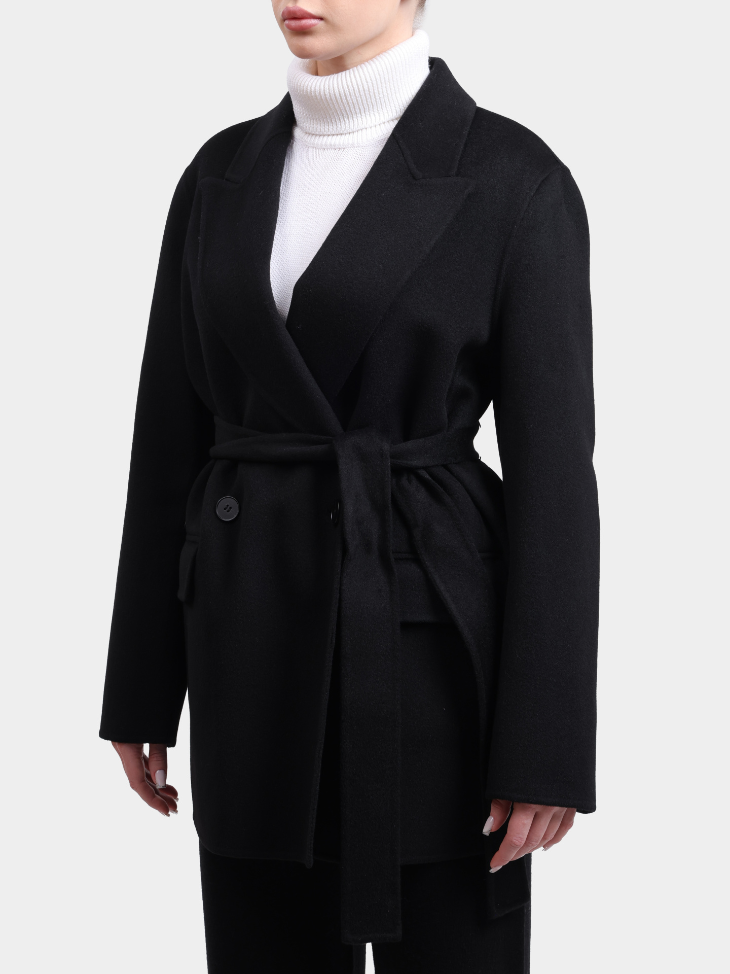 Полупальто Alpha Studio AD-4692N 2002 черное женское — купить в интернет-магазине Verdistore