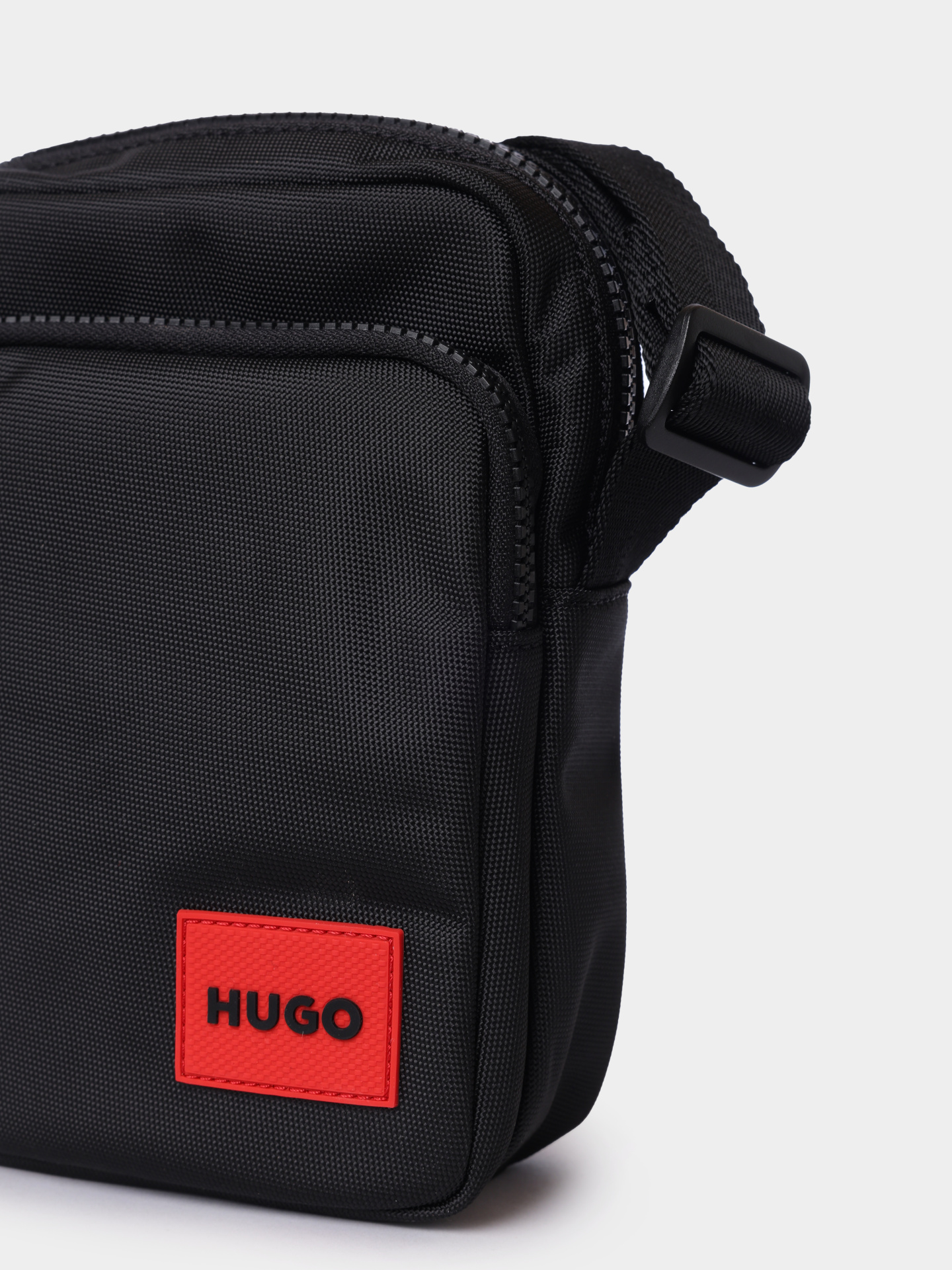 Сумка Hugo 50547767 001 черная мужская с логотипом — купить в интернет-магазине Verdistore