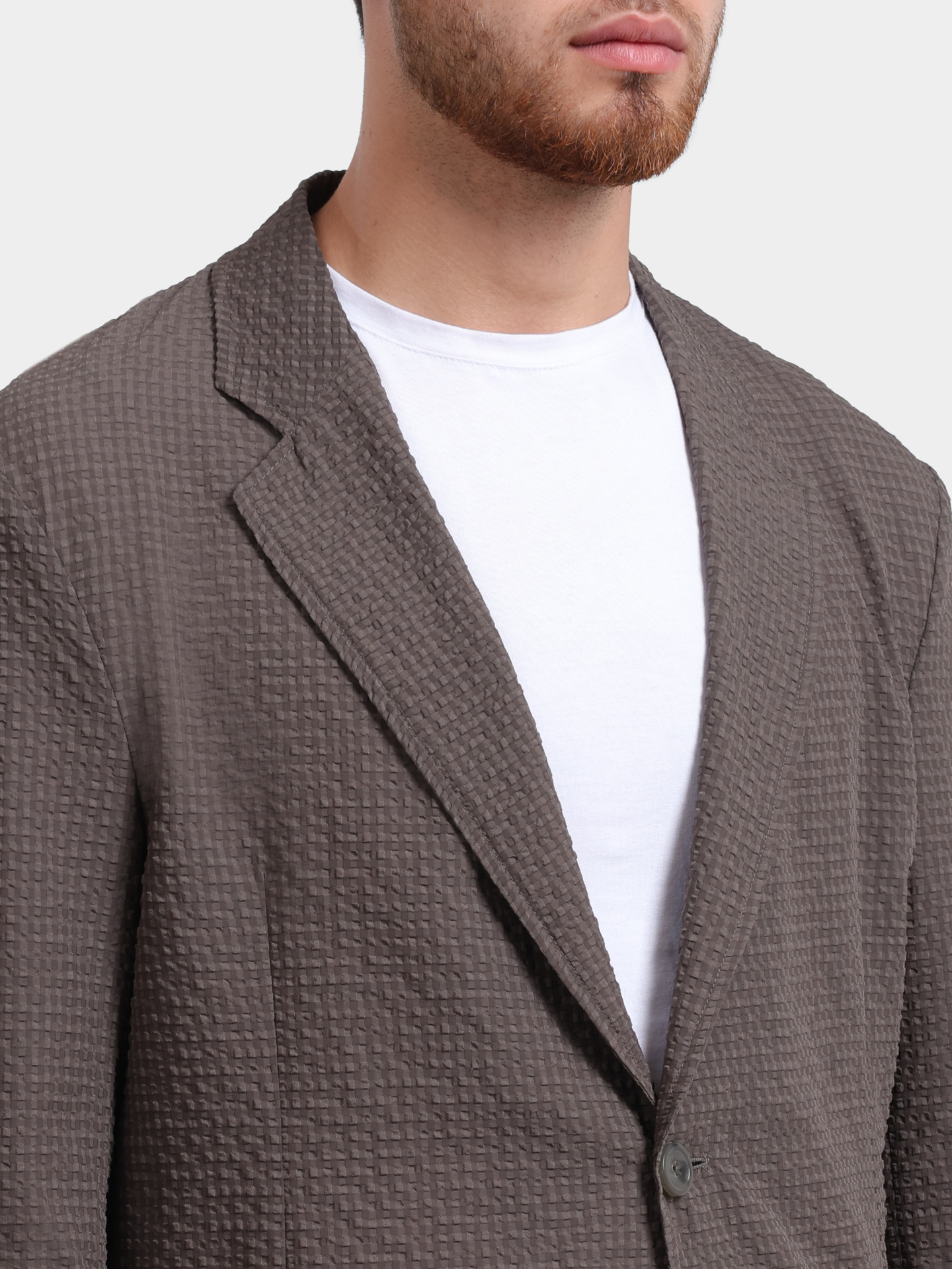 Пиджак Emporio Armani EM005801 TE20392 U6128 коричневый мужской  — купить в интернет-магазине Verdistore