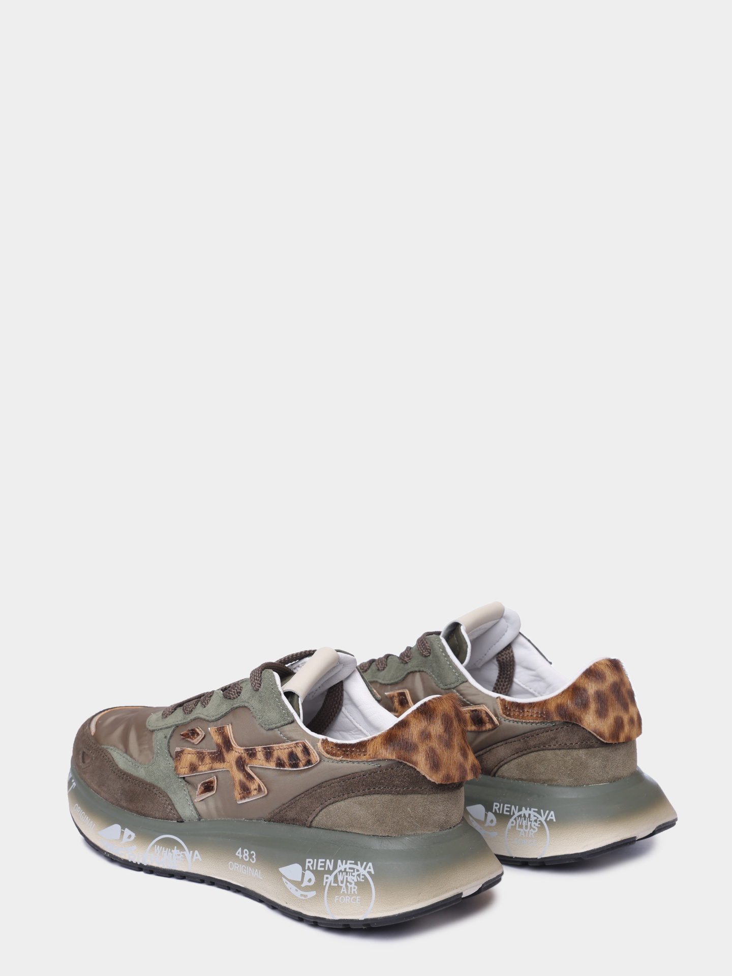 Кроссовки Premiata LAURYN VAR 7790 комбинированные женские — купить в интернет-магазине Verdistore