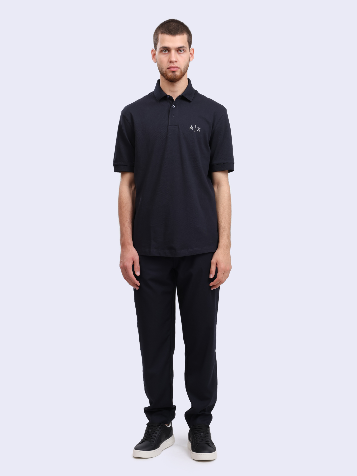 Брюки Armani Exchange 3RZP01 ZNV0Z 1510 темно-синие мужские — купить в интернет-магазине Verdistore