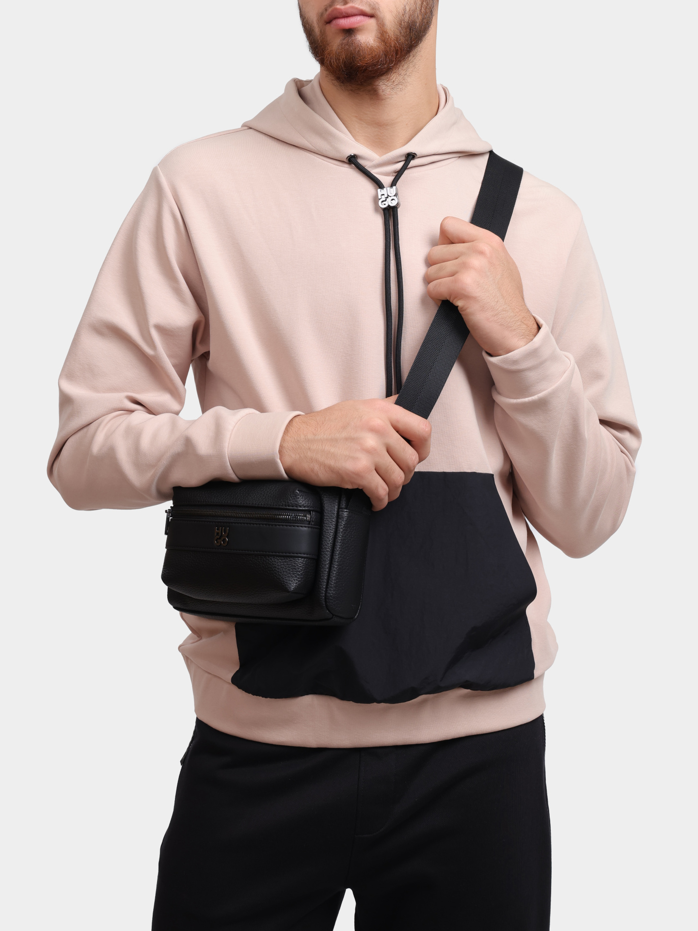 Сумка Hugo 50547441 001 черная мужская — купить в интернет-магазине Verdistore