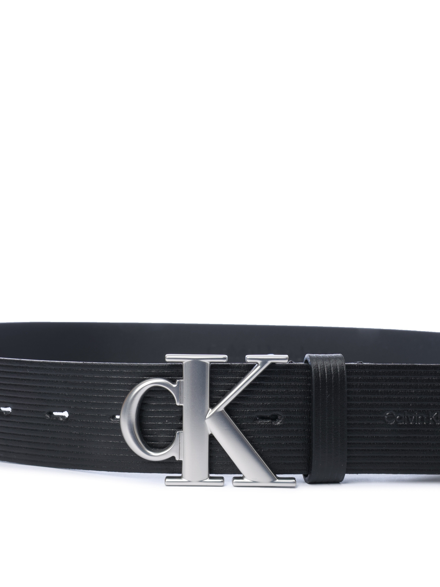 Ремень Calvin Klein K50K511168 BEH кожаный мужской — купить в интернет-магазине Verdistore