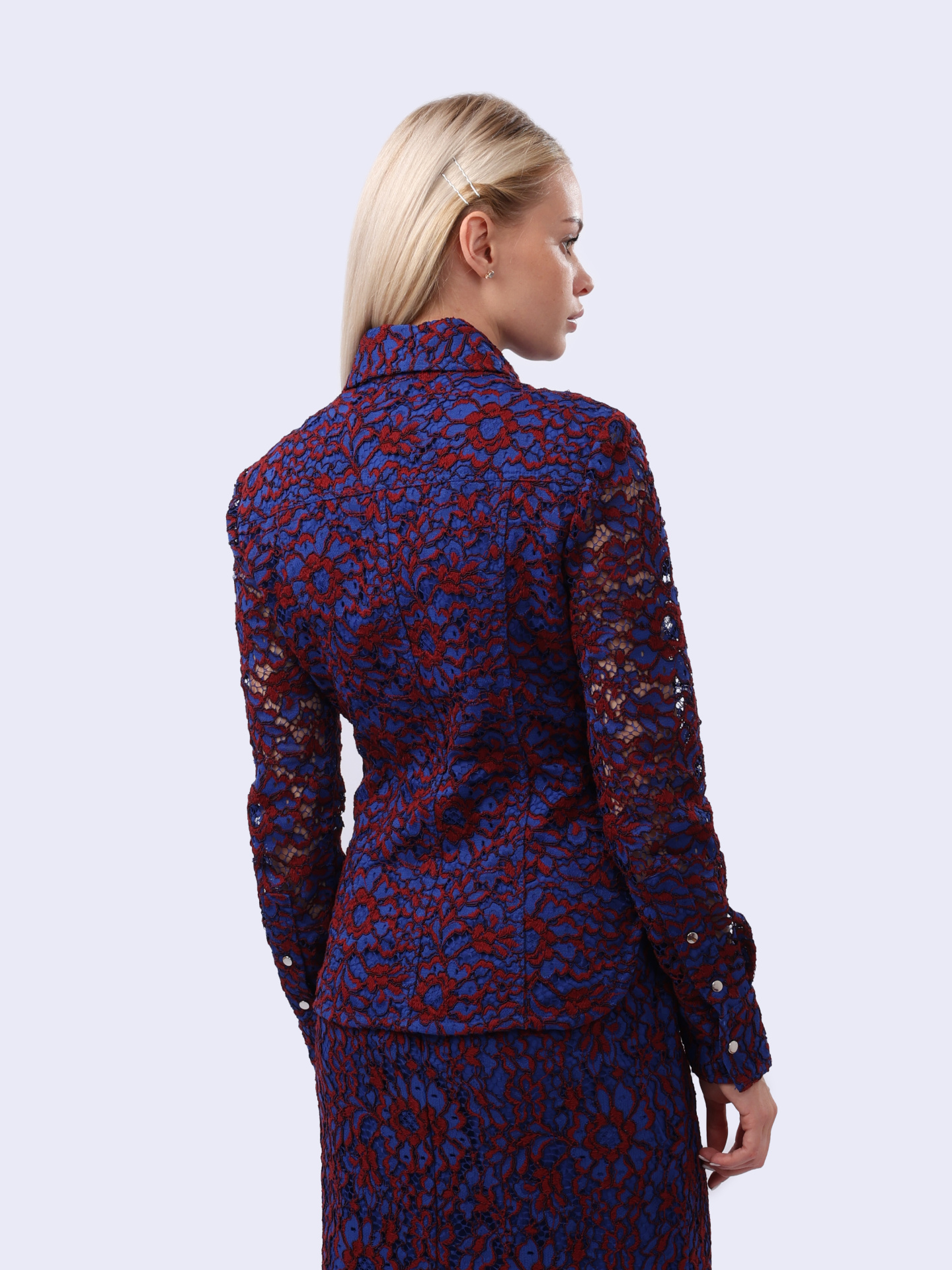 Блузка Calvin Klein K20K200519 кружевная женская — купить в интернет-магазине Verdistore