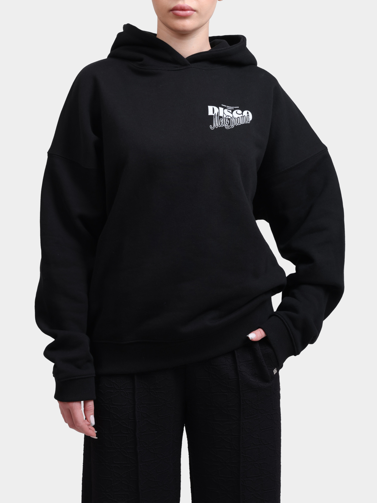 Худи Dalessandra 10276710 01 50554966 001 черное женское — купить в интернет-магазине Verdistore