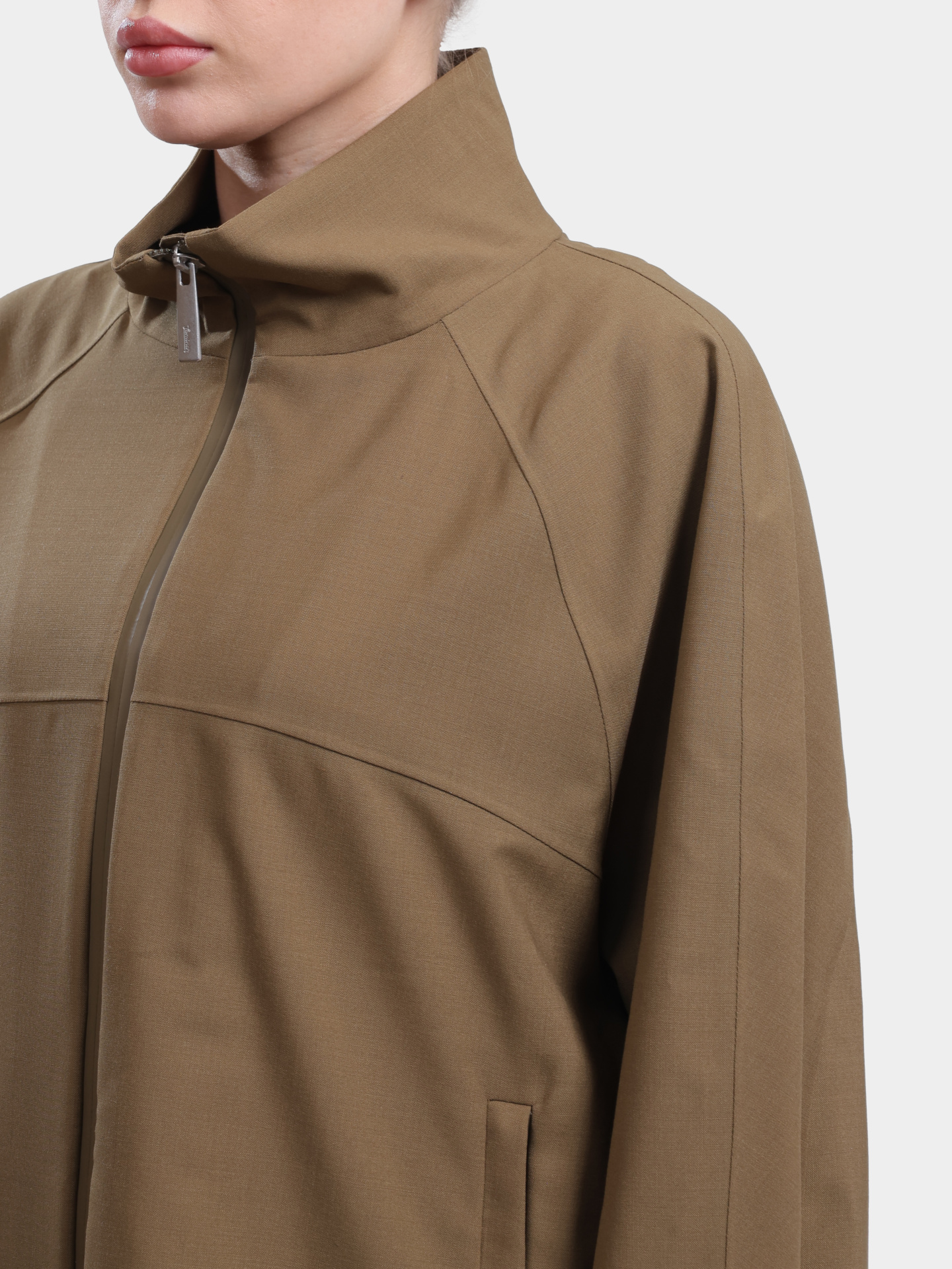 Куртка Herno Laminar GI00146DL 12847 7305 хаки женская — купить в интернет-магазине Verdistore