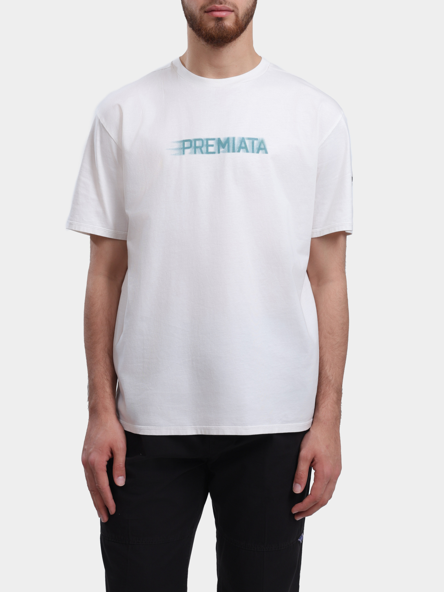 Футболка Premiata PA1057 WHITE хлопковая мужская — купить в интернет-магазине Verdistore
