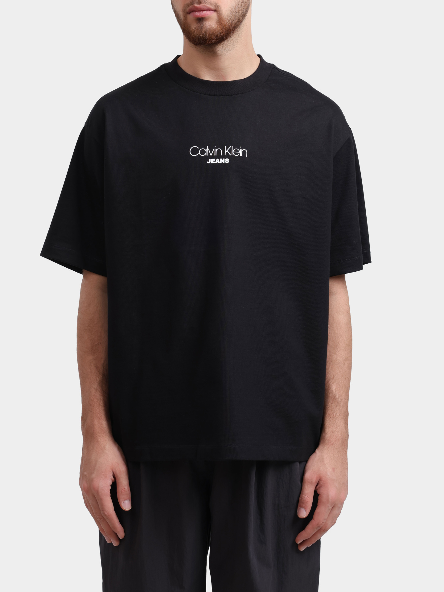 Футболка Calvin Klein Jeans LV04RC851G UB1 хлопковая мужская — купить в интернет-магазине Verdistore