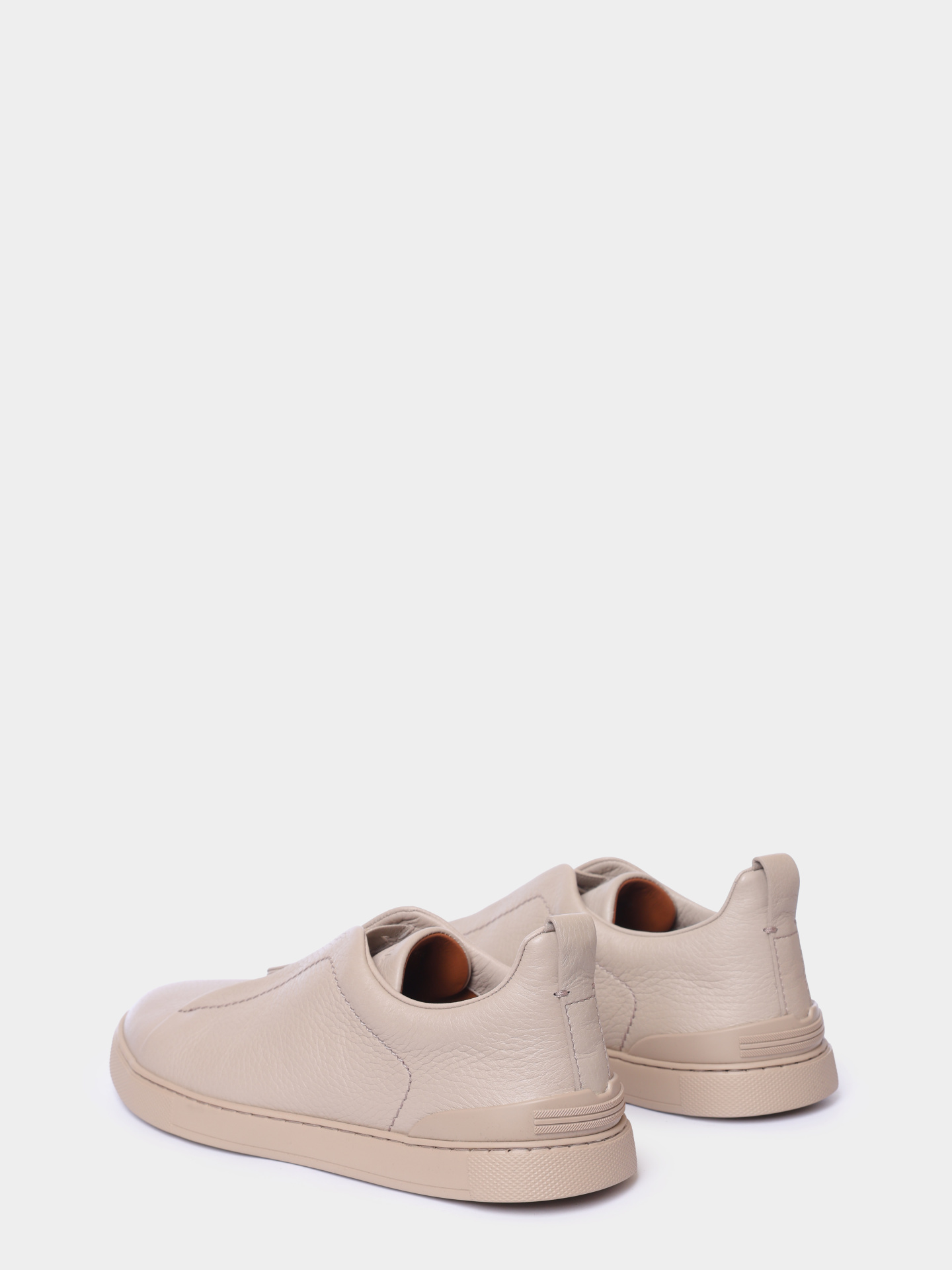 Кеды LHCVO S4667Z DIN мужские бежевые кожаные — купить в интернет-магазине Verdistore