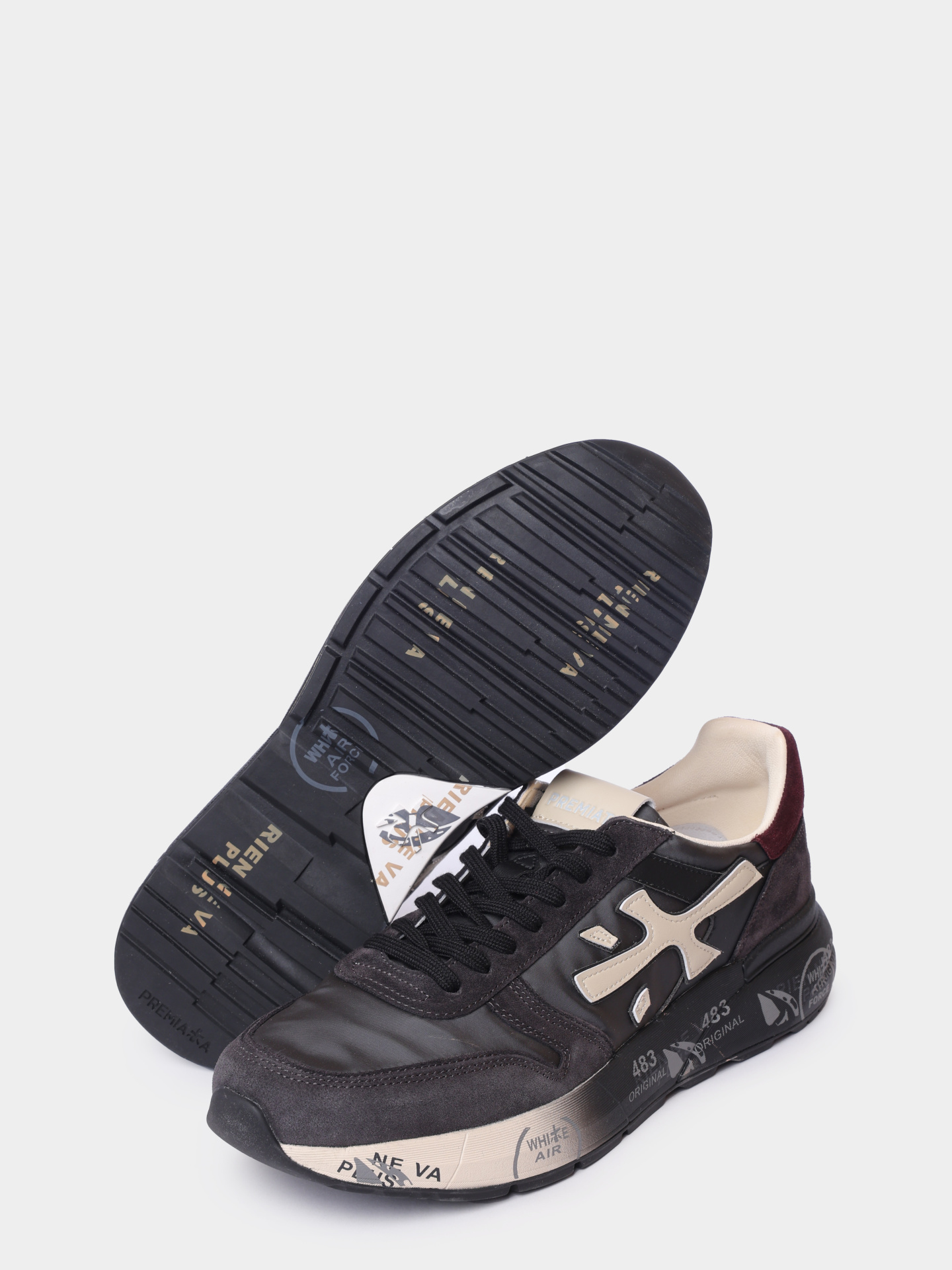 Кроссовки Premiata MICK VAR 7719 комбинированные мужские — купить в интернет-магазине Verdistore