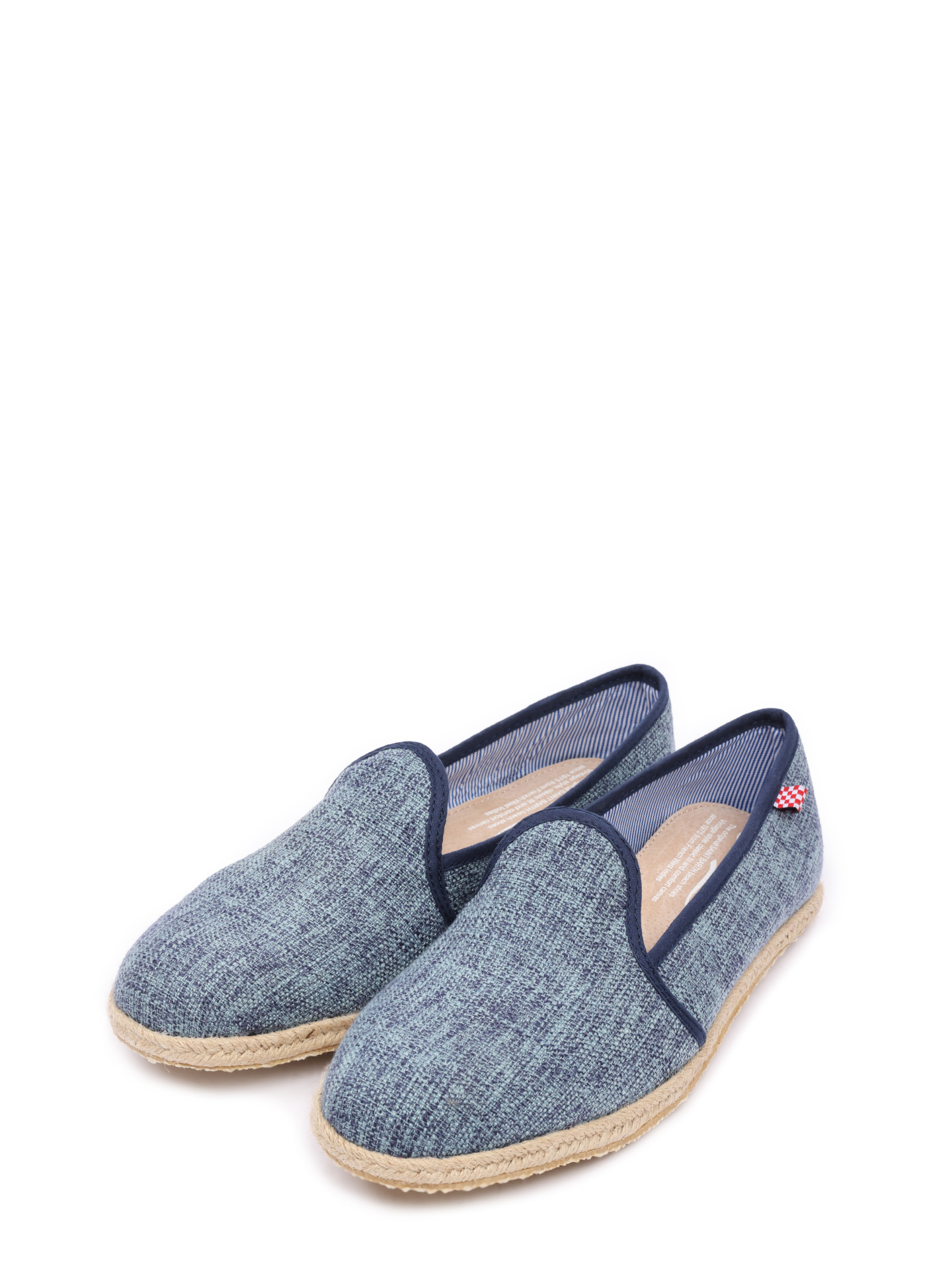 Эспадрильи текстильные на подошве из джута — купить в интернет-магазине Verdistore