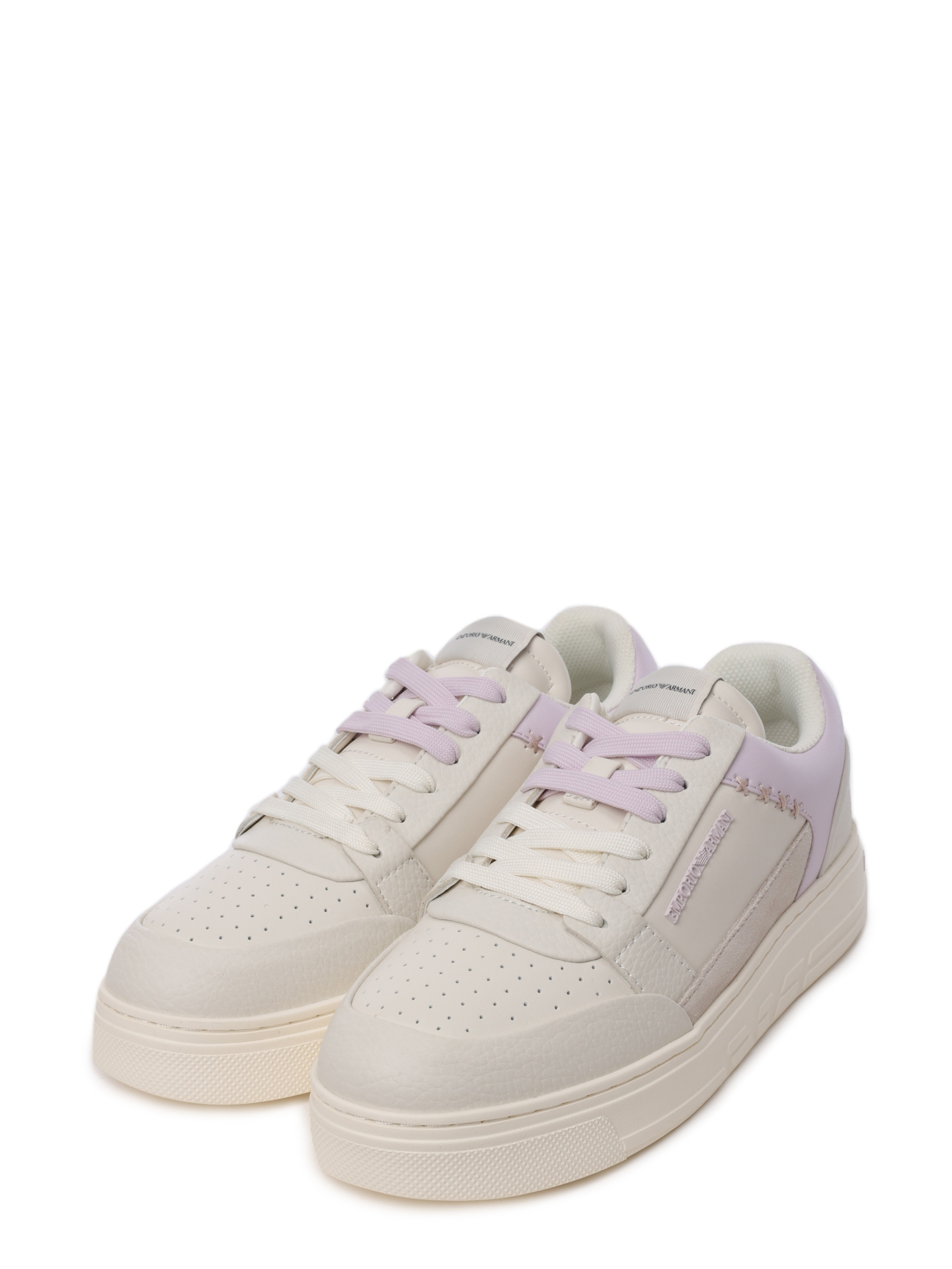 Кеды Emporio Armani X3X211 XR101 C657 кожаные женские — купить в интернет-магазине Verdistore