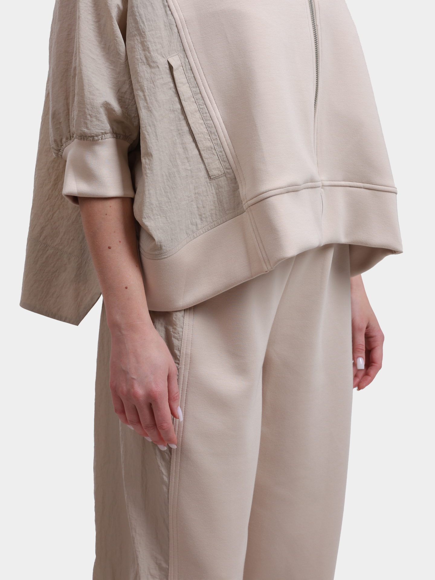 Мастерка MEIMEIJ C01 433 бежевая женская — купить в интернет-магазине Verdistore