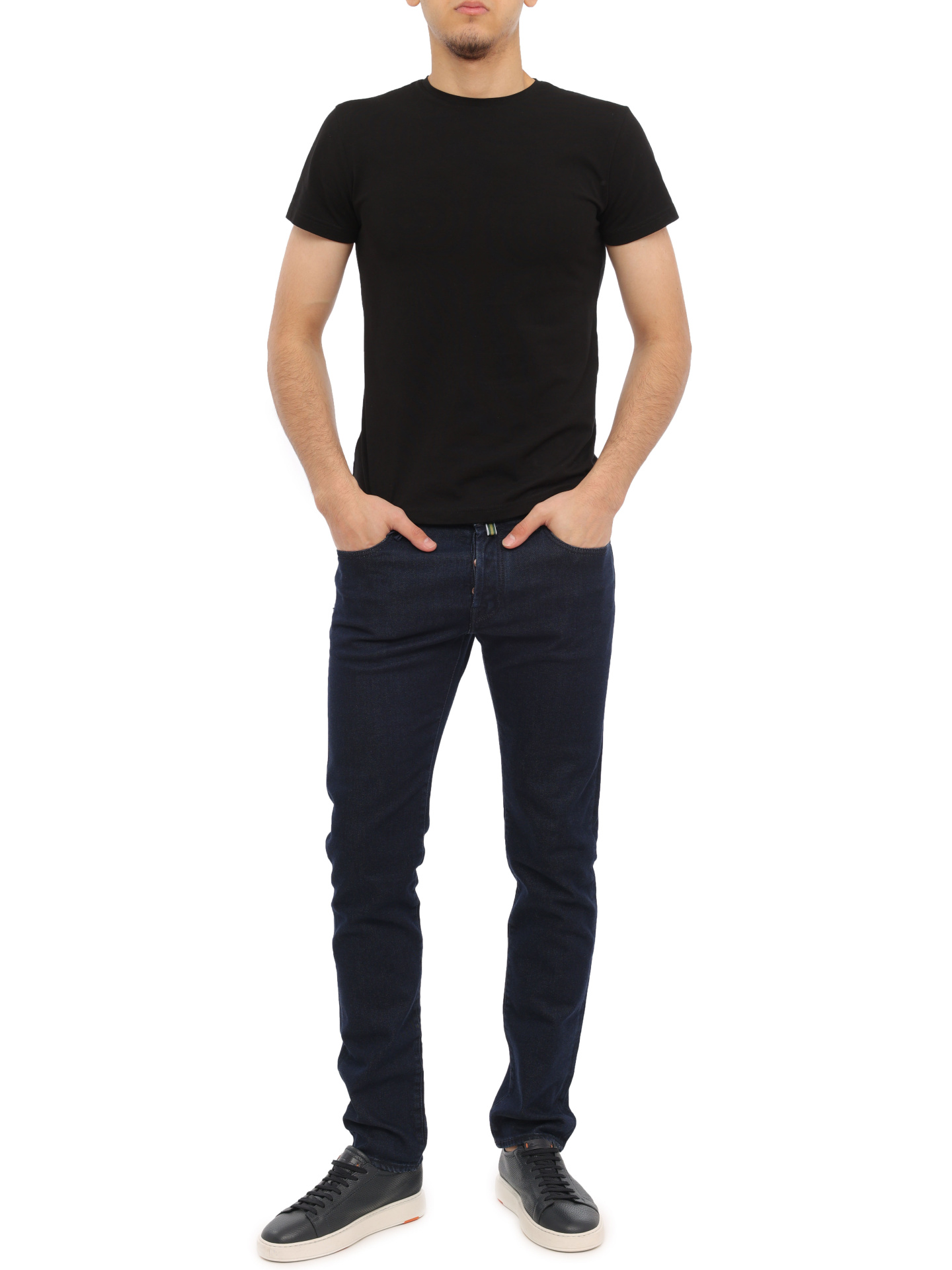 Джинсы Jacob Cohen J688 Comfort 274 W1 синие мужские — купить в интернет-магазине Verdistore