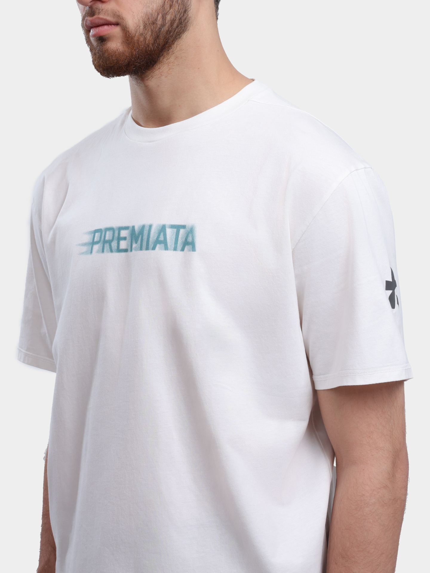 Футболка Premiata PA1057 WHITE хлопковая мужская — купить в интернет-магазине Verdistore