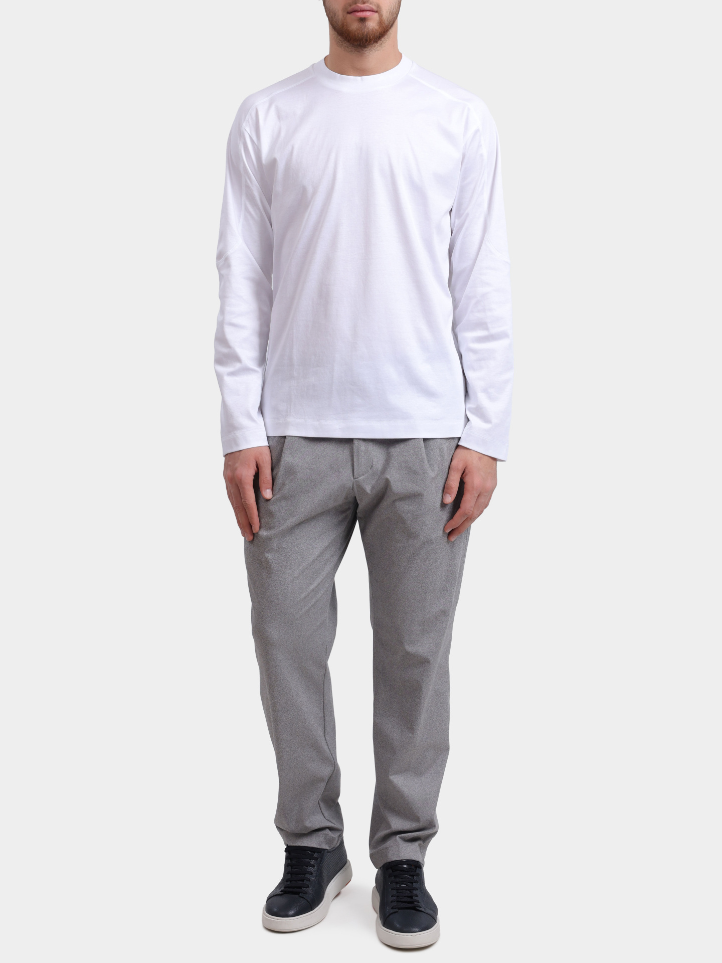 Брюки Herno PT00033UR 12729S 9406 серые мужские — купить в интернет-магазине Verdistore