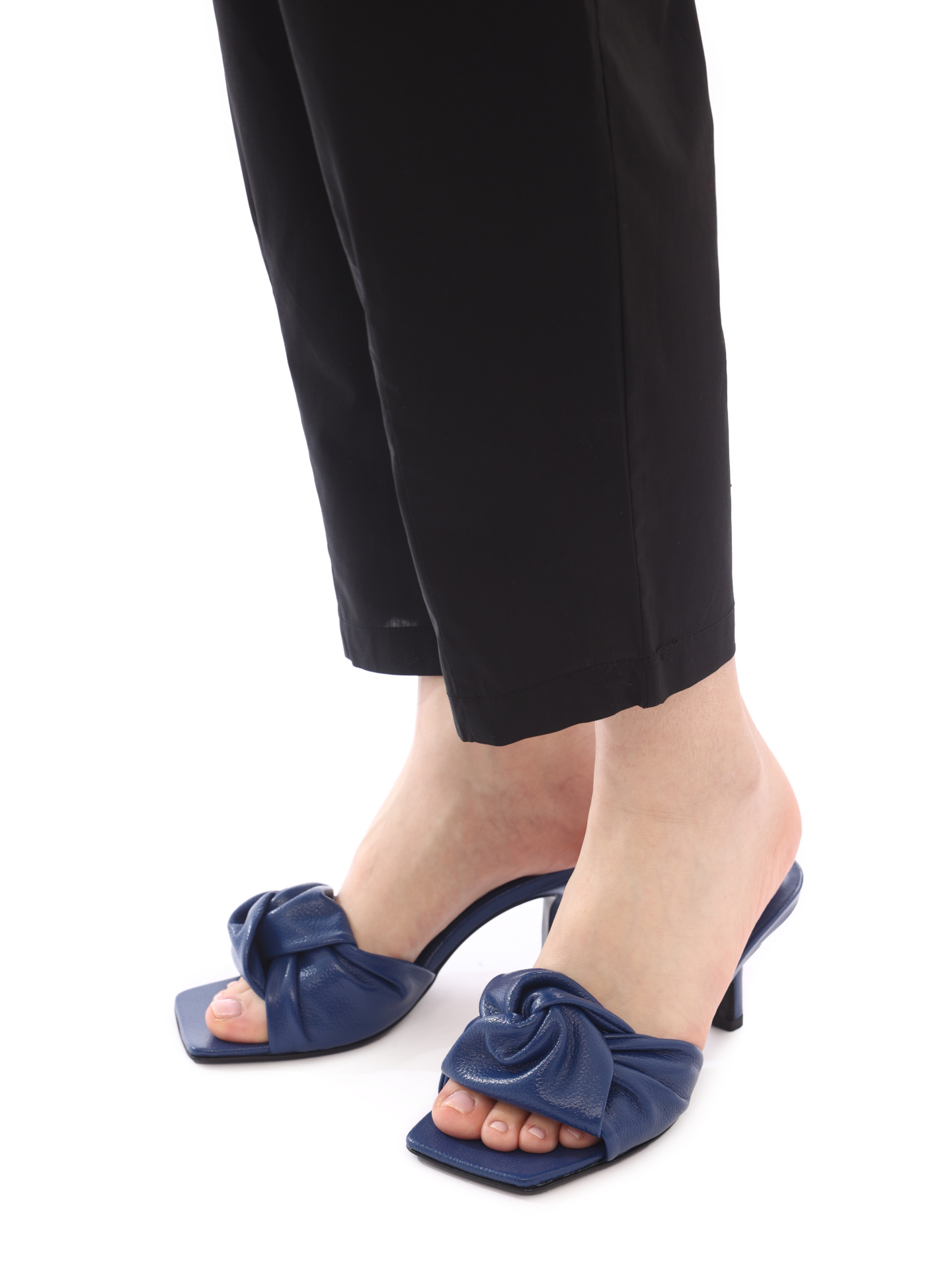 Мюли By Far 22CRLAPBGG PB кожаные женские — купить в интернет-магазине Verdistore