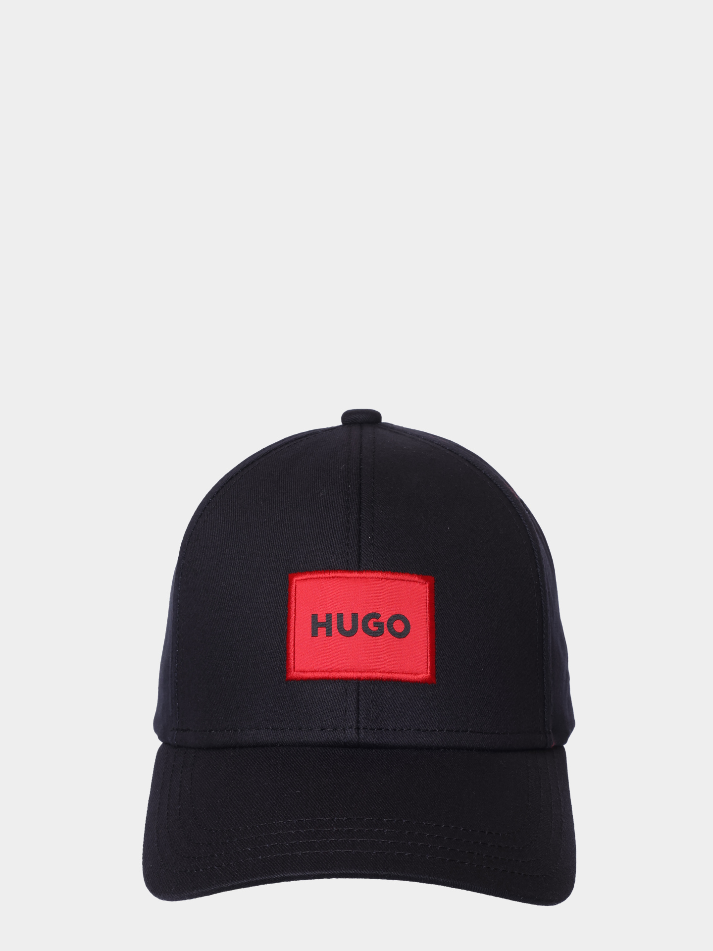 Бейсболка Hugo Men-X 581-RL 10248871 черная с красным логотипом мужская — купить в интернет-магазине Verdistore