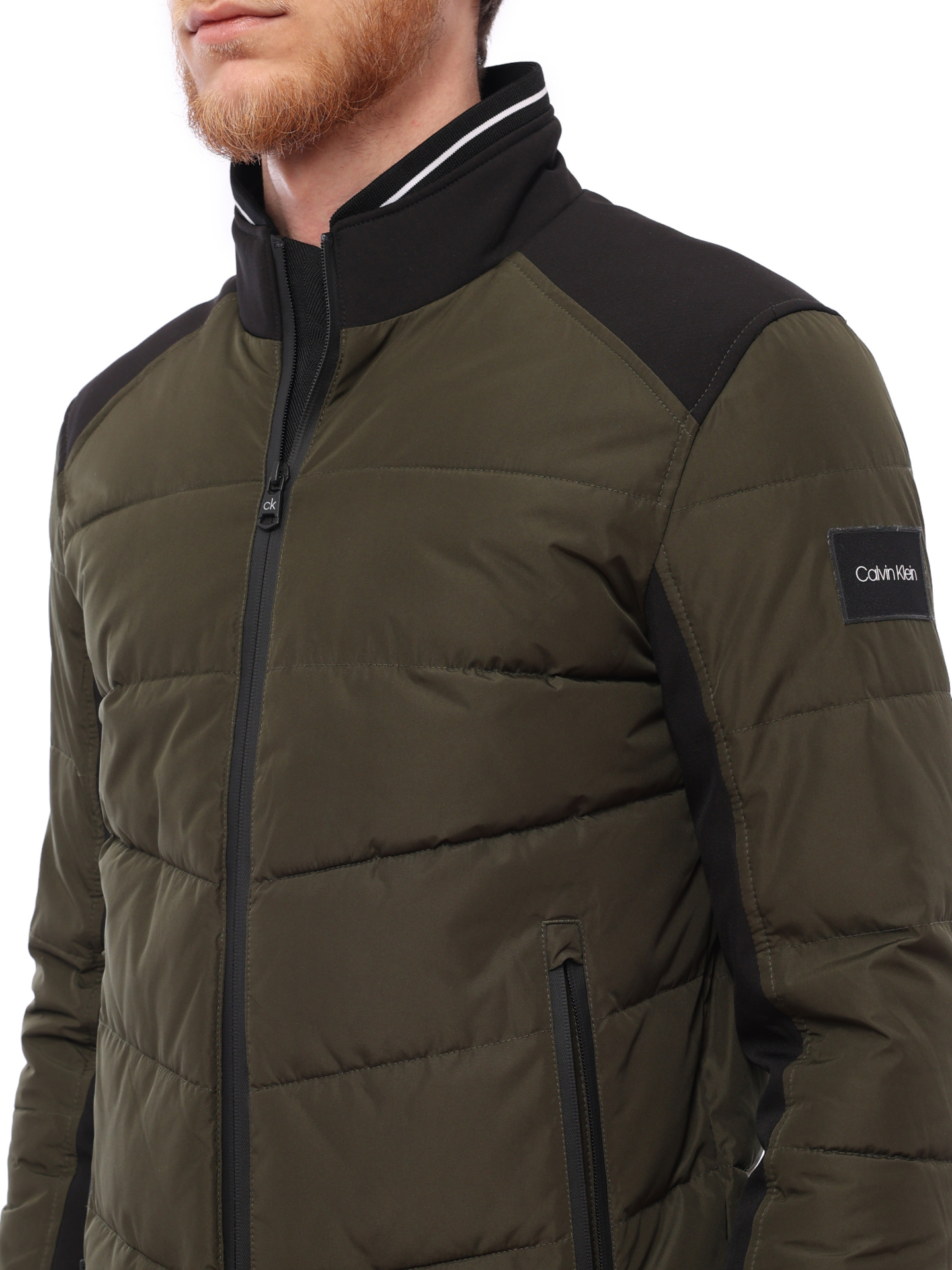 Пуховик Calvin Klein K10K105967 стеганый мужской — купить в интернет-магазине Verdistore