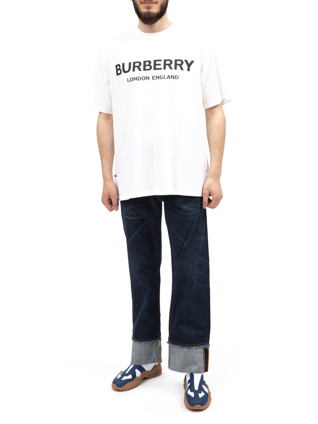Джинсы Burberry 8001380 синие мужские — купить в интернет-магазине Verdistore