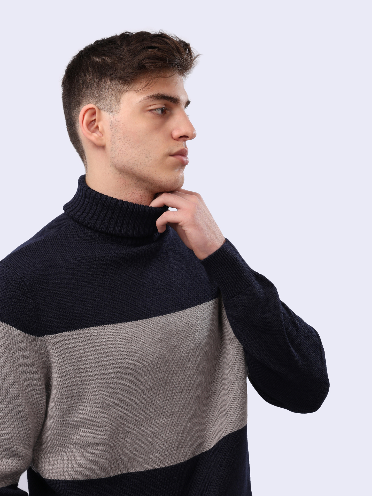 Свитер Armani Exchange 6DZM2E ZM1LZ 25FV комбинированный мужской — купить в интернет-магазине Verdistore