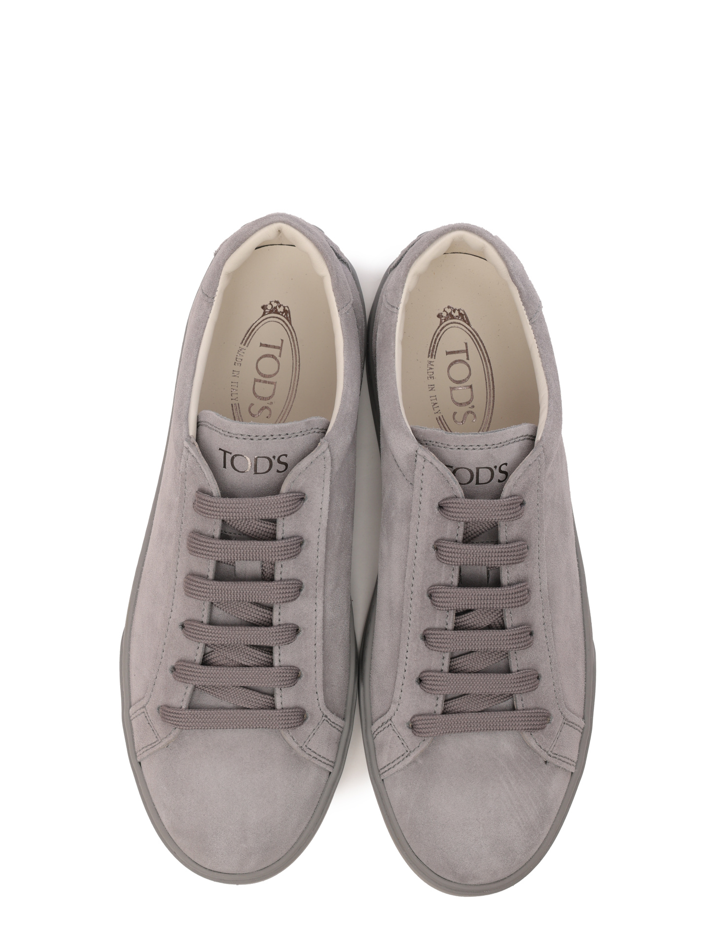 Кеды серые замшевые на шнурках — купить в интернет-магазине Verdistore