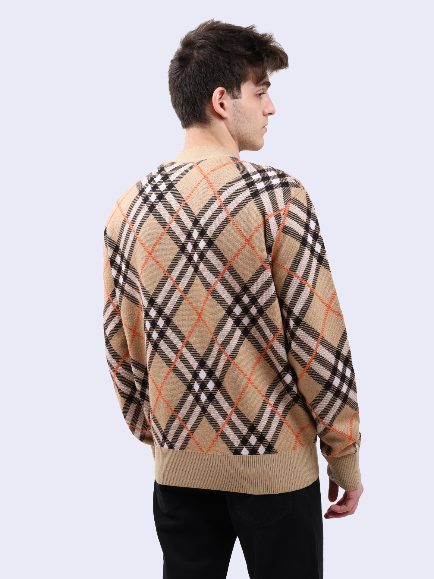 Кардиган Burberry 8093494 B9368 шерстяной мужской — купить в интернет-магазине Verdistore