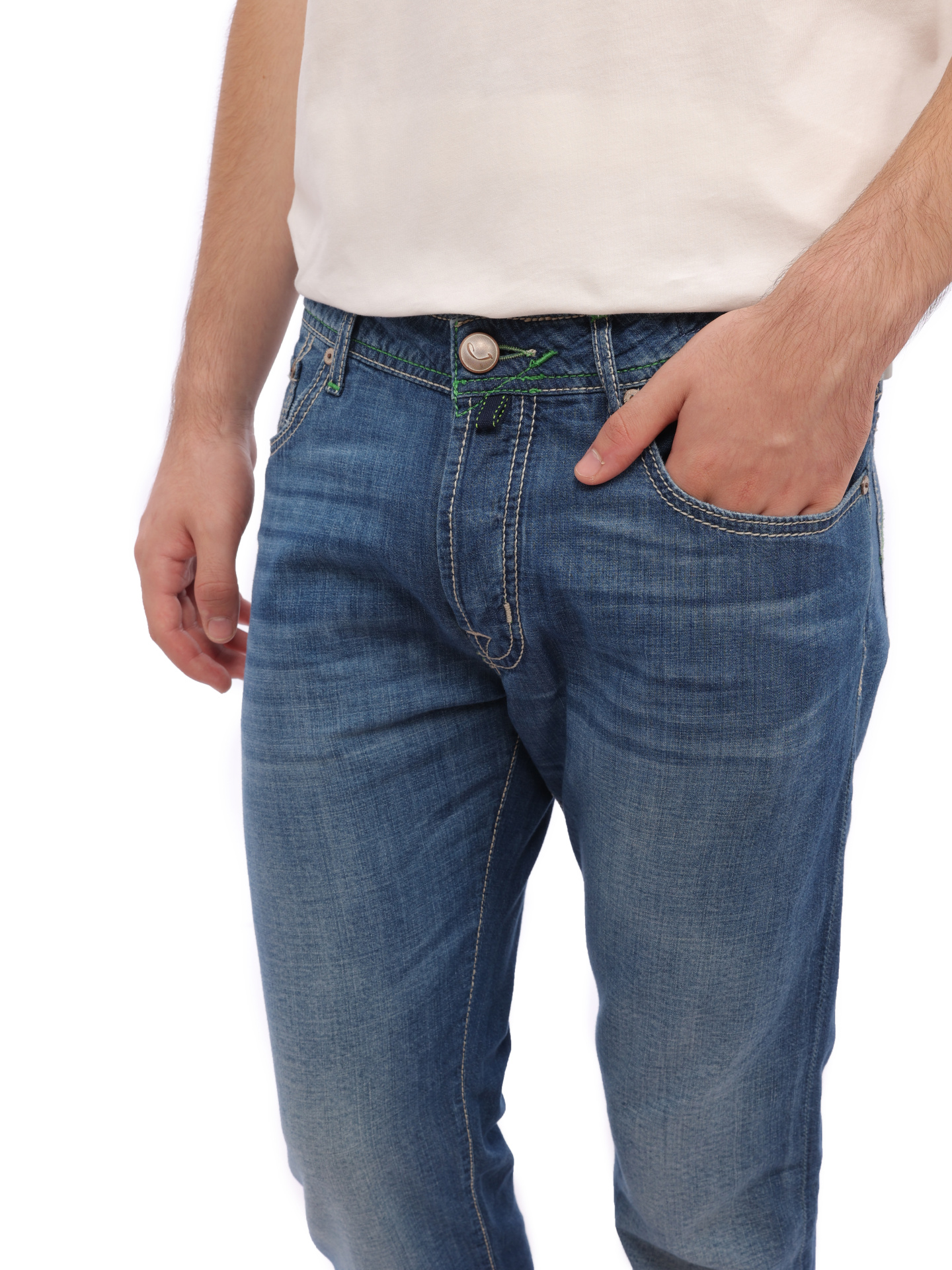 Джинсы Jacob Cohen J688 08488 синие мужские — купить в интернет-магазине Verdistore