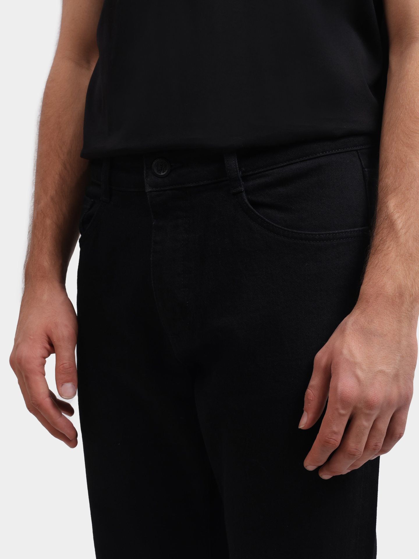 Джинсы Pantamo 9920-1584-01 черные мужские — купить в интернет-магазине Verdistore