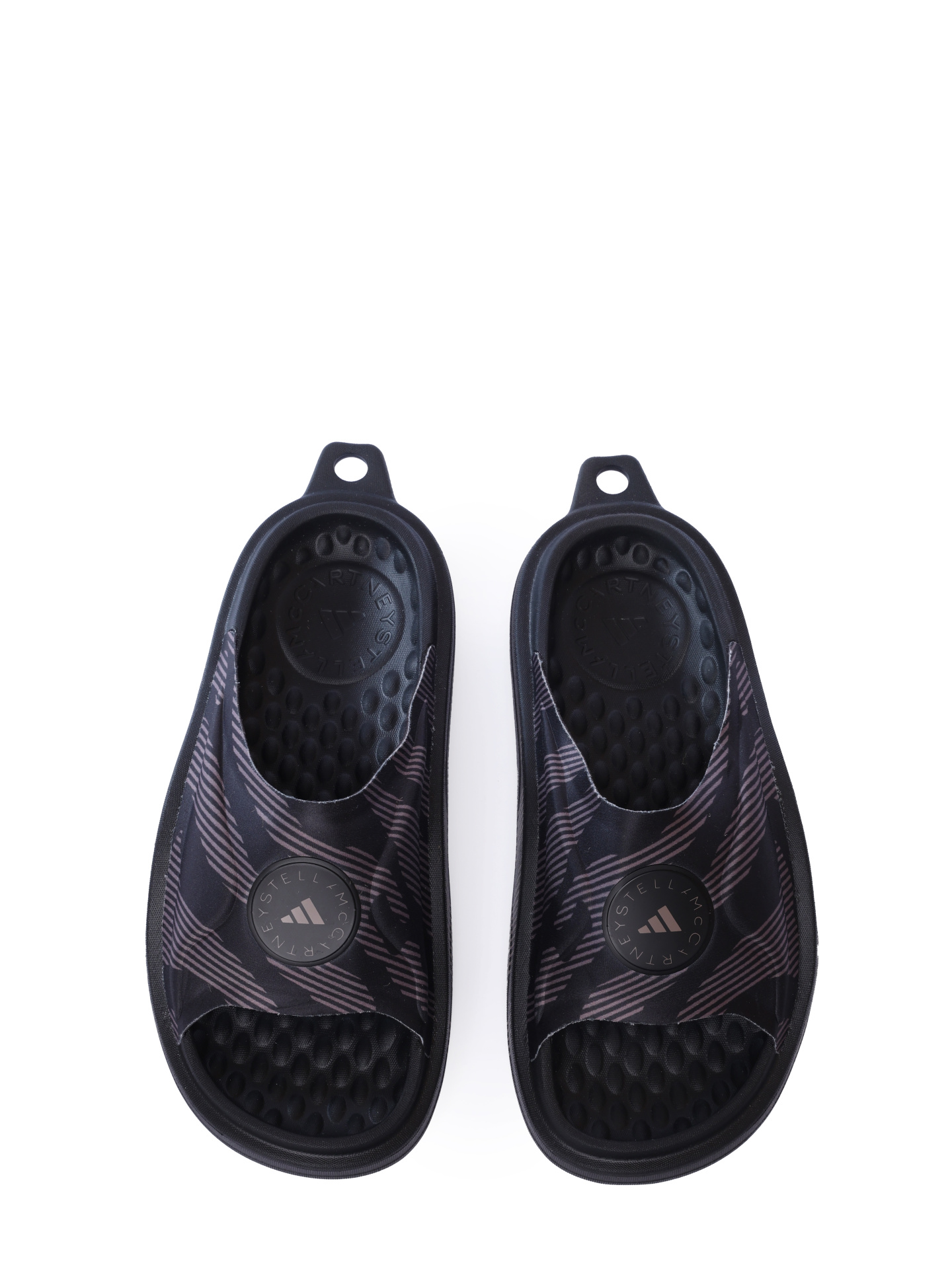 Шлепанцы Adidas by Stella McCartney IF6066 черные женские — купить в интернет-магазине Verdistore