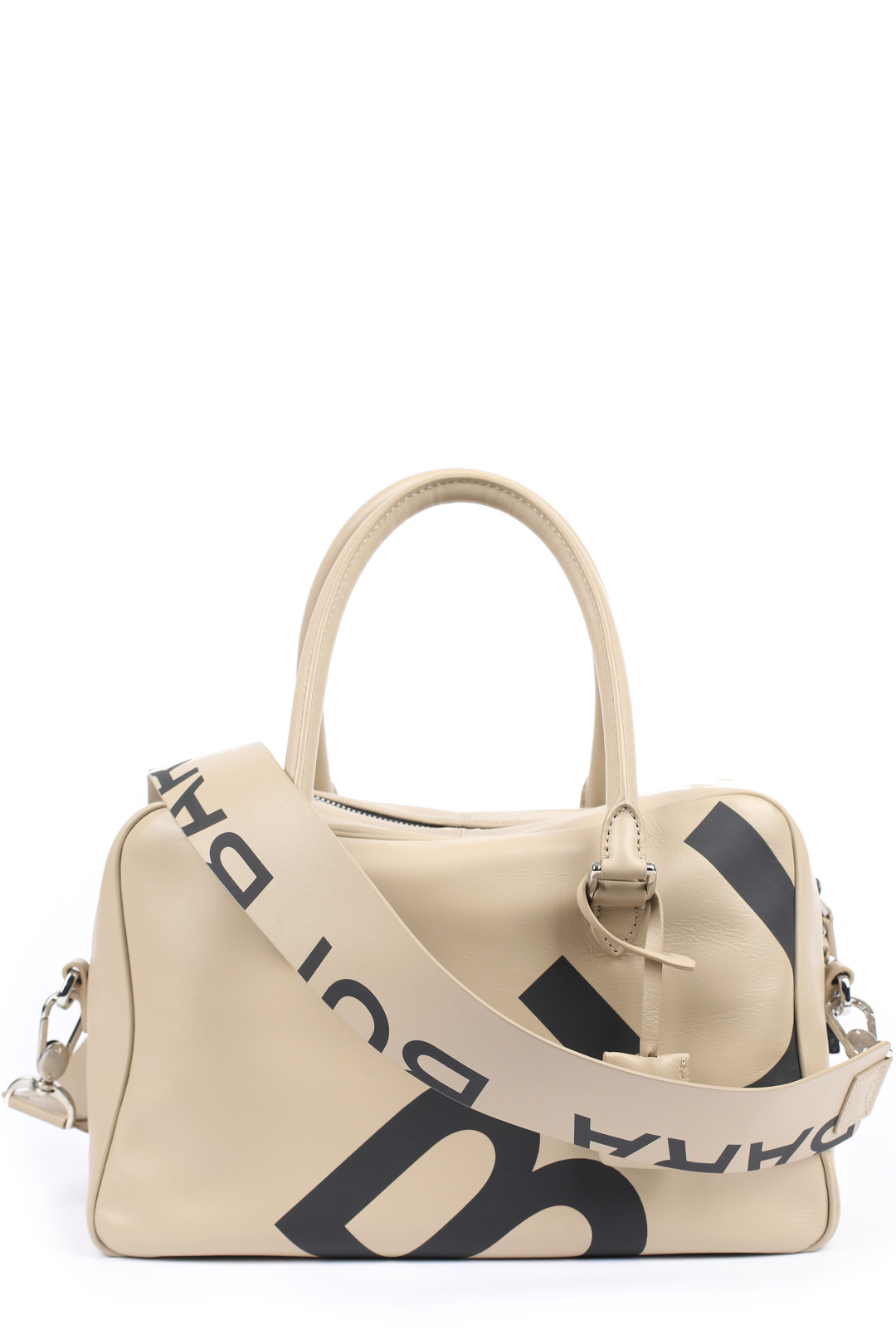 Cумка Barbara Bui S6652 41 бежевая женская с логотипом — купить в интернет-магазине Verdistore