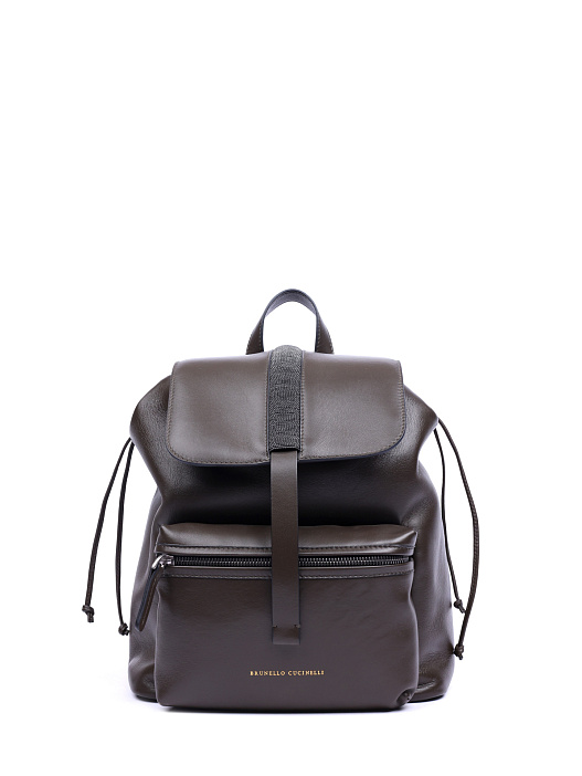 Рюкзак Brunello Cucinelli MBAND2051 кожаный женский — купить в интернет-магазине Verdistore
