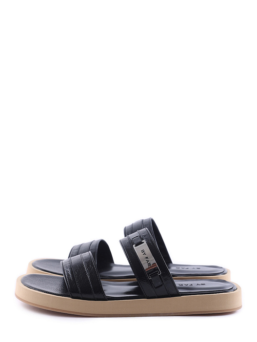 Сандалии By Far 22CRESBLGG BL кожаные женские — купить в интернет-магазине Verdistore