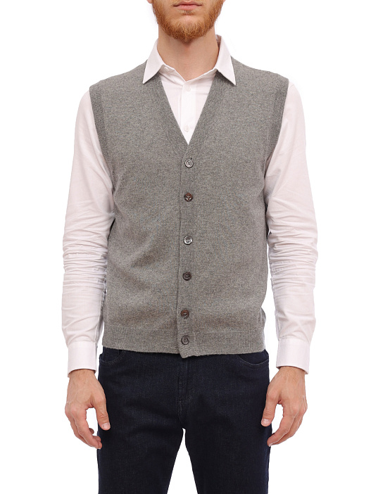 Жилет Brunello Cucinelli M2225177 трикотажный мужской — купить в интернет-магазине Verdistore