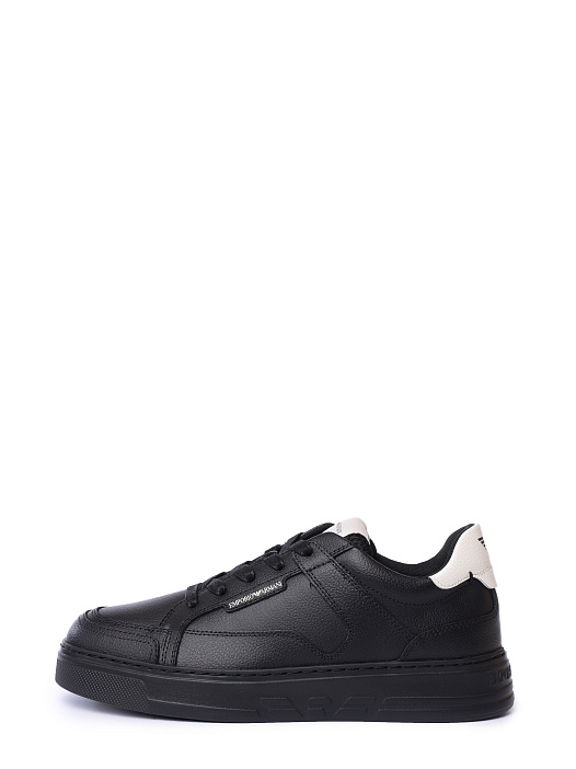 Кеды Emporio Armani X4X568 XN162 U066 кожаные мужские — купить в интернет-магазине Verdistore