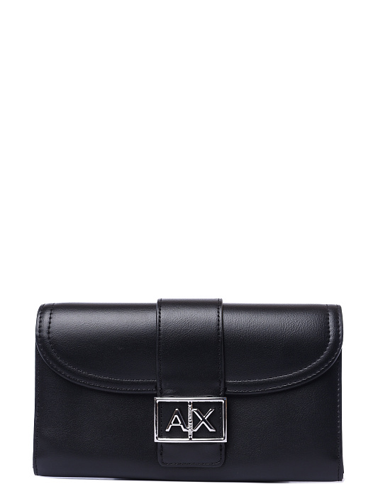 Кошелек Armani Exchange 948484 4F788 00020 черный женский — купить в интернет-магазине Verdistore