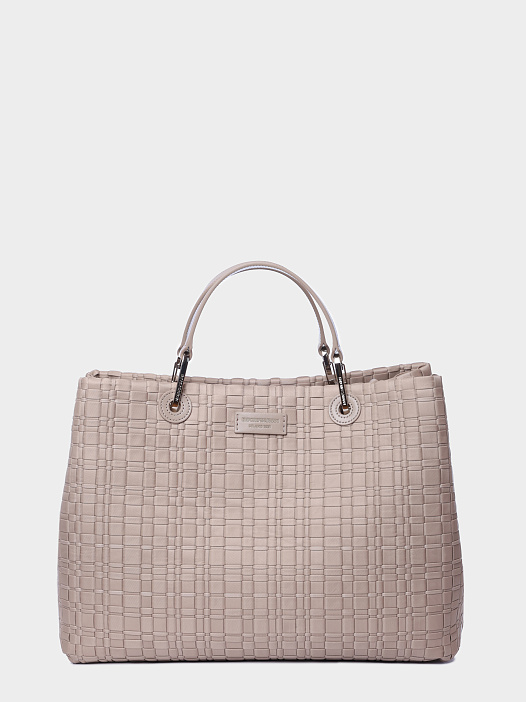 Сумка Emporio Armani EW000360 AF23436 U6076 плетеная женская из текстиля — купить в интернет-магазине Verdistore