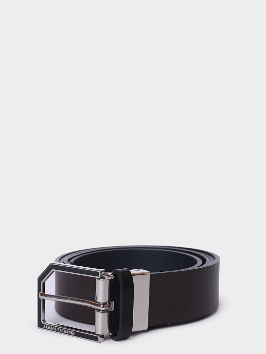 Ремень Armani Exchange XM000596 AF12665 M6107 кожаный мужской — купить в интернет-магазине Verdistore