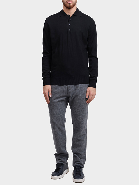 Поло Alpha Studio AU-3013B 1002 шерстяное мужское — купить в интернет-магазине Verdistore