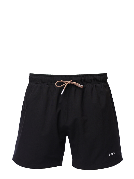 Шорты пляжные Boss 50491601 001 черные мужские — купить в интернет-магазине Verdistore
