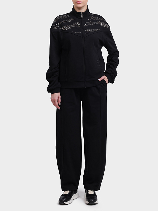 Мастерка Liu-Jo TA6095 FS002 22222 черная женская — купить в интернет-магазине Verdistore