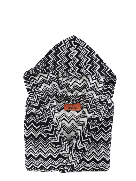 Халат с поясом и фирменным узором — купить в интернет-магазине Verdistore