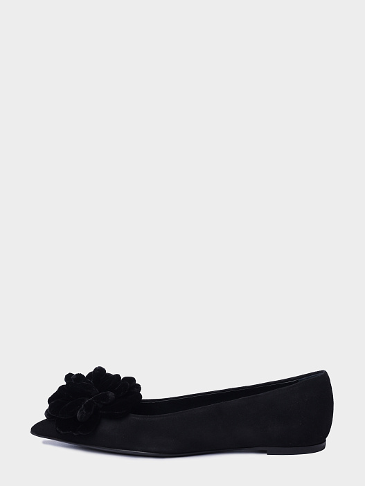 Балетки AGL D565001PCVELOU 0000 замшевые женские — купить в интернет-магазине Verdistore