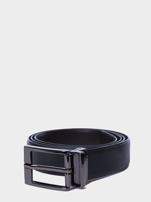 Ремень Armani Exchange 951060 CC236 54120 кожаный мужской — купить в интернет-магазине Verdistore