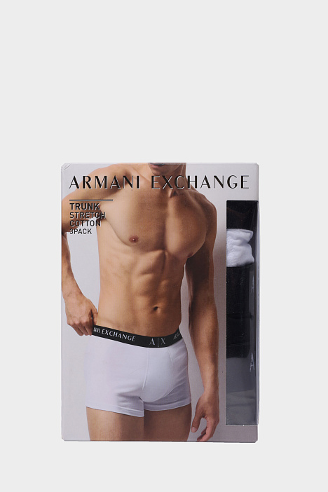 Трусы комплект Armani Exchange XM000871 AF13682 M7010 хлопковые мужские — купить в интернет-магазине Verdistore
