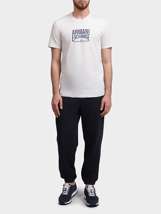 Брюки A|X XM002353 AF21869 UB101 спортивные темно-синие мужские с манжетами — купить в интернет-магазине Verdistore