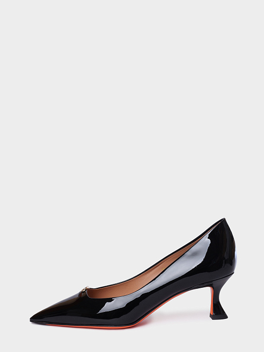 Туфли Santoni WDIG71917HI2NVHDN01 лакированные женские — купить в интернет-магазине Verdistore