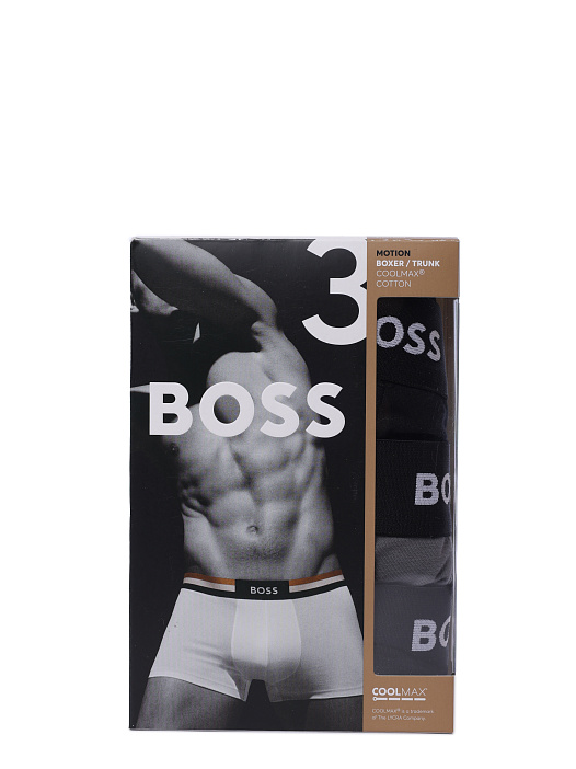 Трусы комплект Boss 50516542 981 хлопковые мужские с логотипом — купить в интернет-магазине Verdistore