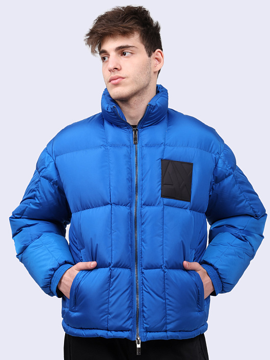 Куртка Armani Exchange 6DZB21 ZN4XZ 15DS синяя мужская — купить в интернет-магазине Verdistore